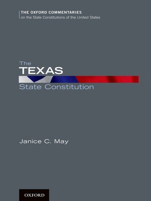cover image of The Texas State Constitution